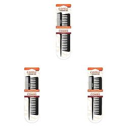 Cantu Style Carbon Fibre Combs (Packaging may vary) (Pack of 3)