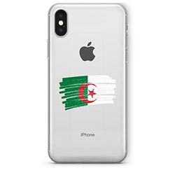 ZOKKO Case for iPhone XS Max Algeria Transparent Soft Ink Black