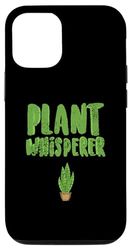 Carcasa para iPhone 14 Pro Plant Whisperer Design Plantas verdes Amante de las plantas