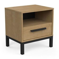 Nachtkastje voor slaapkamer – 1 lade – 446 x 356 x 474 mm – "Craft" – gemaakt in Frankrijk