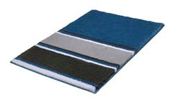 Kleine Wolke Tapis de Bain en polyacrylique, Bleu glacé, 70 x 120 cm