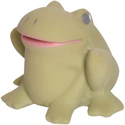 Meiya & Alvin: Kikker GEMBA – rammelaar van natuurlijk rubber, 8 cm, in vensterdoos, 0+