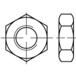 TOOLCRAFT TO-5371836 Écrou hexagonal M3 acier inoxydable A4 100 pc(s)