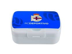 CyP Brands- Deportivo de la Coruña, Sandwichera, Lonchera, Tartera, Porta Alimentos, Color Azul, Producto Oficial