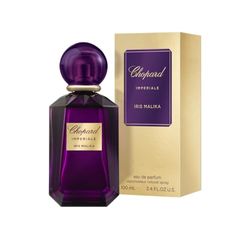 Chopard Iris Malika 100 ml – Eau de Parfum pour Femme – Fragrance Ambrée Florale – Notes Addictives d'Iris, de Jasmin, d'Épices, de Fève Tonka et de Ciste – Flacon en Verre Violet
