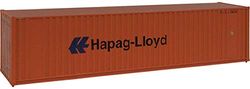 Walthers SceneMaster Gauge H0 - Container 40 Foot HAPAG-LLOYD