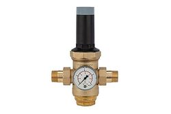 RIEGLER 101373-100.22 - Regulador de presión para agua potable, DVGW no notw, R 3/4, 0,5-2 bar, 1 unidad