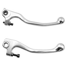 ACCOSSATO Paire de leviers pour gaz gaz EC 450 F de 2012 à 2012 (CC 450) REPLICA CERVANTES (levier embrayage long argent)