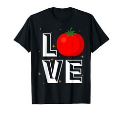 Regali da giardiniere di pomodori rossi I Love Gardening Maglietta