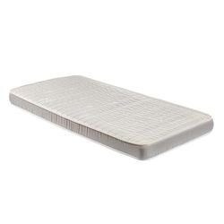 What the sleep ZZZZ ZZZZ - Matelas 135x190 cm Mousse a Mémoire, Hauteur 14 cm Soutien Ferme, pour Caravanes et Chambres d'amis - Fabriqué en Europe - Trap