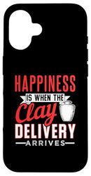 Clay Delivery Pottery Design For A Potter Case for iPhone 16