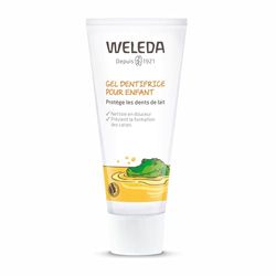 WELEDA - Gel dentifrice pour Enfant - Naturellement efficace et sans fluor - Goût agréable et apprécié des enfants - NATRUE - 50 ml