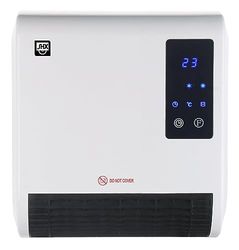 SHX Badkamerventilatorkachel, 2000 W, SHX71BHL2000W, badkamer-ventilatorkachel, 2000 watt, veiligheidsklasse: IPX2, display, timerprogrammering, afstandsbediening, wit/zwart
