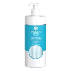 BasicLab Dermocosmetics Lozione micellare idratante per pelli secche e sensibili, 500 ml, detergente per la cura della pelle
