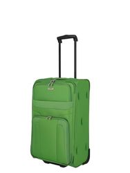 paklite Handgepäck Koffer mit 2 Rollen, Reisekoffer Klein, Orlando, Klassivenanube Weichgepäck Trolley im zeitlosen design, verde, Trolley macio com 2 rodas