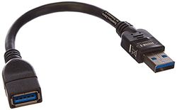System-S USB 3.0 Type A (Male) to USB 3.0 Type A (Female) Charging Cable Data Cable Extension Cable 10 cm