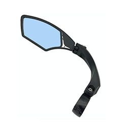 Hafny HF-MR095 Rétroviseur de guidon de vélo anti-éblouissement Bleu