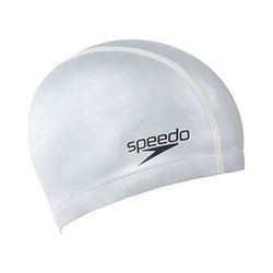 Speedo Ultra Pace Cap Swimming Bonnet de Bain Mixte Adulte, Argent, Taille Unique