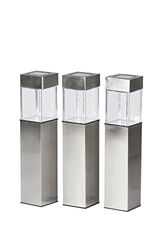 Grundig 90048 Lampe solaire carrée, Plastique, Multicolore
