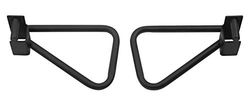 BalanceFrom Accesorios para jaula eléctrica – barra en T, soportes para placas de peso, barras de inmersión, brazos de proyector, ganchos en J, para estantes de 2 x 2 pulgadas con agujero de 1 pulgada