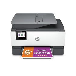 HP OfficeJet Pro 9010e 257G4B, Stampante Multifunzione a Getto d'Inchiostro A4 a Colori, Fronte e Retro Automatico, 22 ppm, Wi-Fi, HP Smart, 6 Mesi di Inchiostro Instant Ink Inclusi con HP+, Nera