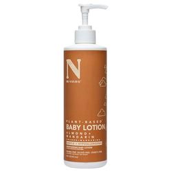 Dr. Natural Baby Lotion, Almond and Mandarin, 473 ml - Non-Greasy, Body Lotion for Dry Skin - Hypoallergenic and Paraben-Free - No Synthetic Fragrances or Dyes - Made with Organic Shea Butter