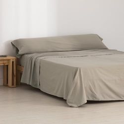 BELUM | Savanna Set Greige Flanell 135 100% bomull, Savanner Set Bestående av: Bänkdisk: 210x270cm Lågt: 140x200cm + 30 cm bälg. Kudde 45x155