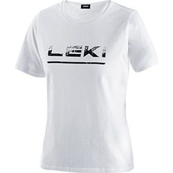 LEKI Unisex Adult Skistok, White-Black, L