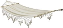 Cao Hamaca Flecos Adulto Unisex, Blanco, 200 x 150 cm