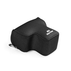 MegaGear Neoprene Camera Case for Fujifilm X-S20 (18-55mm) - Stylish and Protective Digital Photography Bag - Black