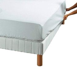 Essix Home Collection matrasbeschermer, Molton, hoofdeinde om in te slaan, 2 x 90 x 200 cm