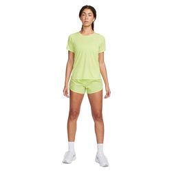 Nike DD5935-736 W NK Fast DF Tempo Short Pantaloncini Donna -736 Lemon/Reflective Silver Taglia L