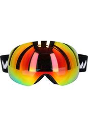 WHISTLER Unisex Skibril WS6100 1001 Black One Size