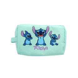 Disney stitch - Tiletetrier Stitch Bag Aloha - Medium - Children, Adolescents, Adults - Blue Travel - Kit - Blue