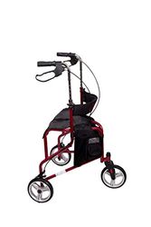 Antar AT51004 Aluminium Tricycle Rollator 6 kg, Red