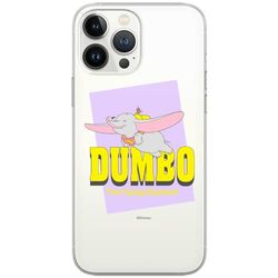 ERT GROUP mobiltelefonfodral för Apple Iphone 6/6S originalt och officiellt licensierat Disney mönster Dumbo 005 Vit optimalt anpassad till formen på mobiltelefonen, gedeeltelijk transparant