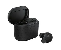 Yamaha TW-E7B - Auriculares in-Ear True inalámbricos Bluetooth con cancelación Activa del Ruido y Optimizador de oído, micrófono con diseño avanzado, Resistentes al Agua y al Sudor IPX5 – Negro