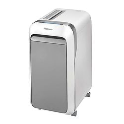 Fellowes dokumentförstörare 20 ark High Security (P5), pappersdokumentförstörare för kontor, Powershred LX221, Microcut dokumentförstörare med 30 l papperskorg, 100% dammfri, Safesense, över 2 000
