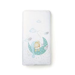 Sleeping Beddengoedset voor babybed, wit/groen