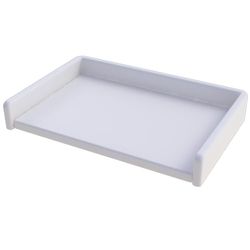 ORLANDINI Cambiador para recién nacidos suave y cómodo, blanco, 92x62 cm, 43520