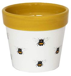 Ivyline Cacti Pot de Fleurs en Forme d'abeille 10 cm x 10 cm