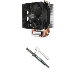 Cooler Master Hyper H412R CPU Air Cooler including MasterGel Pro V2 High Thermal Conductivity (9 W/mK) Compound