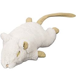 Nobby Peluche Mouse, 19 cm, Bianco