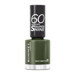 Rimmel London, 60 Seconds Super Shine, smalto per unghie, 882 Crazy About Cargo, 8 ml