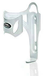 XLC Unisex – Volwassenen Accessoires Drinkfleshouder Sidecage Deluxe BC-S02, Wit, One Size