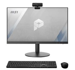 MSI PRO AP241 11M-017EU PC All-in-one, Display IPS 23.8" (FHD 1920x1080), Intel Pentium G6405 (2 core, 4.10GHz), 4GB RAM, 128GB SSD, WIFI, BT, USB 3.2, HDMI, Windows 10 Pro, Nero
