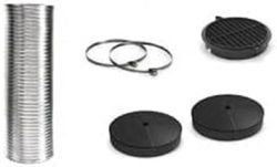 Bosch DWZ0IB0U0, Kit de recyclage pour Hotte, 2 filtres à charbon, tuyau flexible