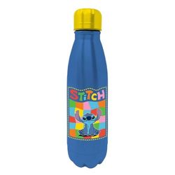 Lilo & Stitch (You’re My Fave) Stitch & Angel Slim Metal Drinks Bottle – Official Disney Stainless Steel Slim Bottle, Cute Design, Double-Walled Insulation, BPA-Free, Perfect for On-the-Go Fans