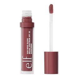 e.l.f. Sun Boss Gloss SPF 25, pigmenterat läppglans för en högglansig finish, fuktgivande och närande formel, vegansk och djurförsöksfri, That's My Jam