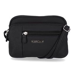MultiSac Women's Mini Dynamic Crossbody Bag, Hunter Black, One Size
